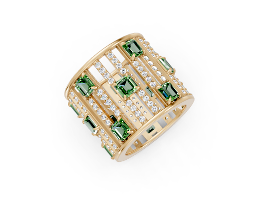 Lineage Multi Stone Ring
