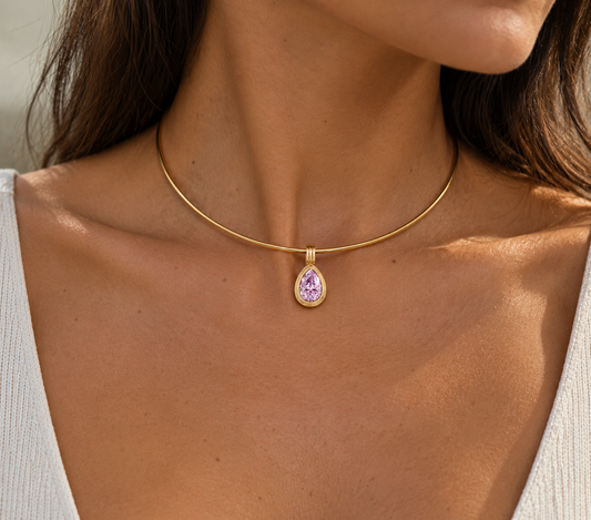 Rigid Choker Necklace