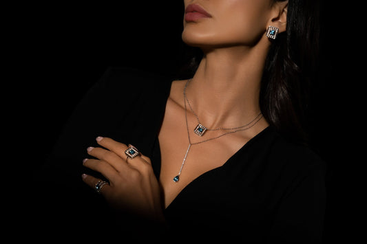 Lineage Pear Drop Necklace