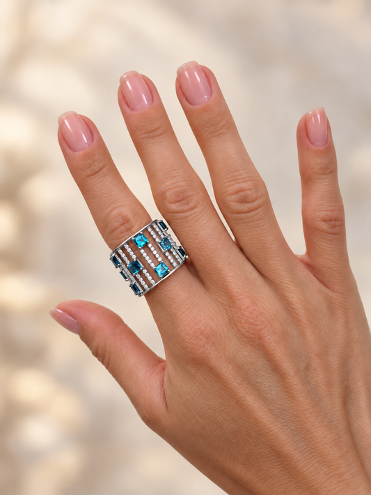 Lineage Multi Stone Ring
