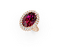 Rhodolite Garnet Ring