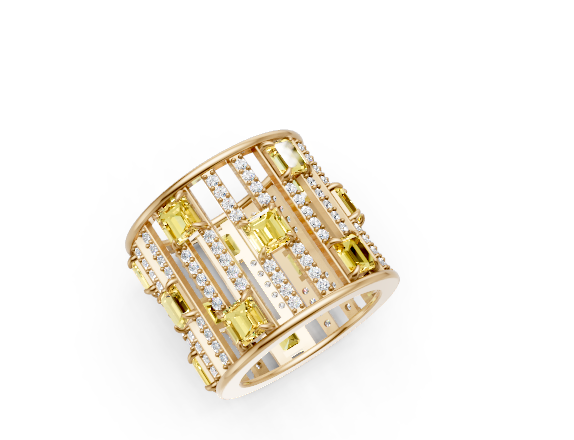 Lineage Multi Stone Ring