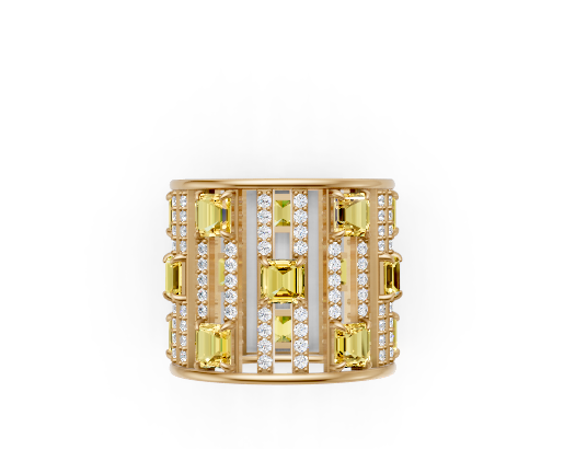 Lineage Multi Stone Ring