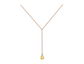 Lineage Pear Drop Necklace