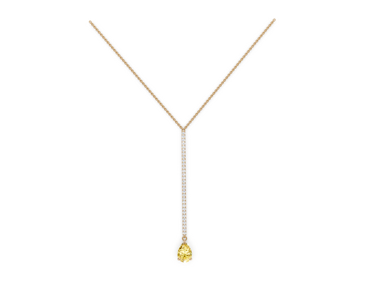 Lineage Pear Drop Necklace