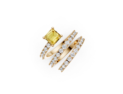 Lineage Spiral Ring
