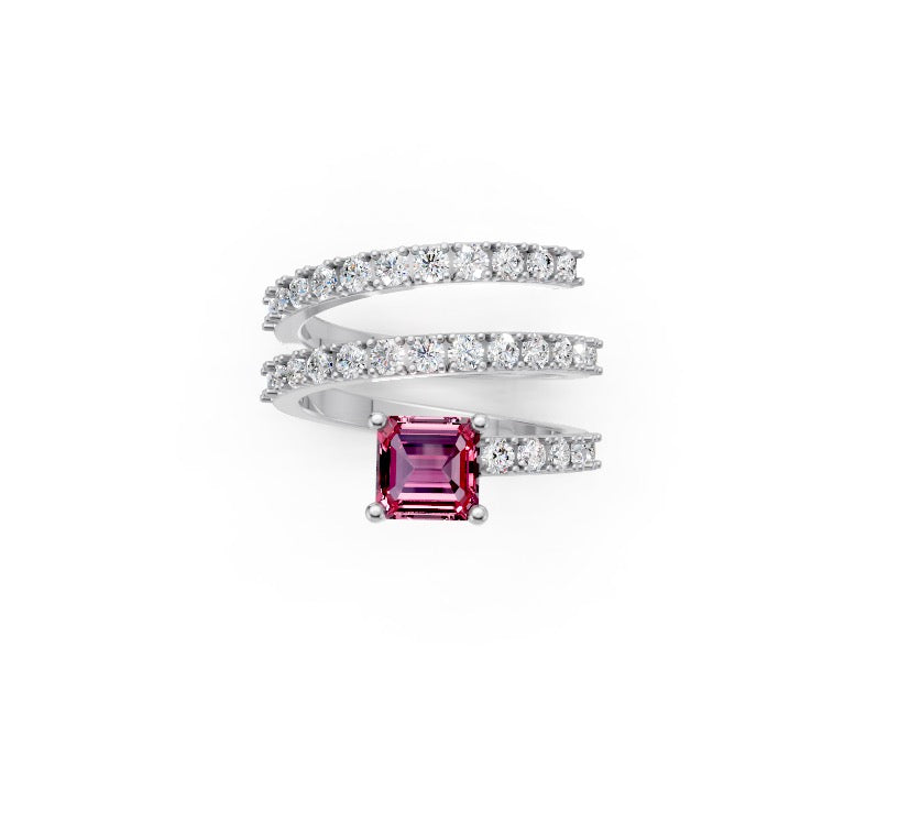 Lineage Spiral Ring
