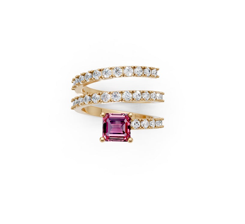 Lineage Spiral Ring