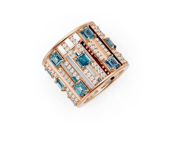 Lineage Multi Stone Ring