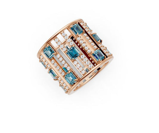Lineage Multi Stone Ring