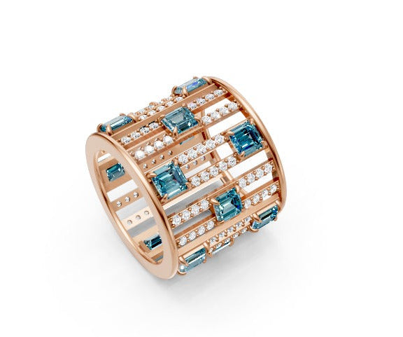 Lineage Multi Stone Ring